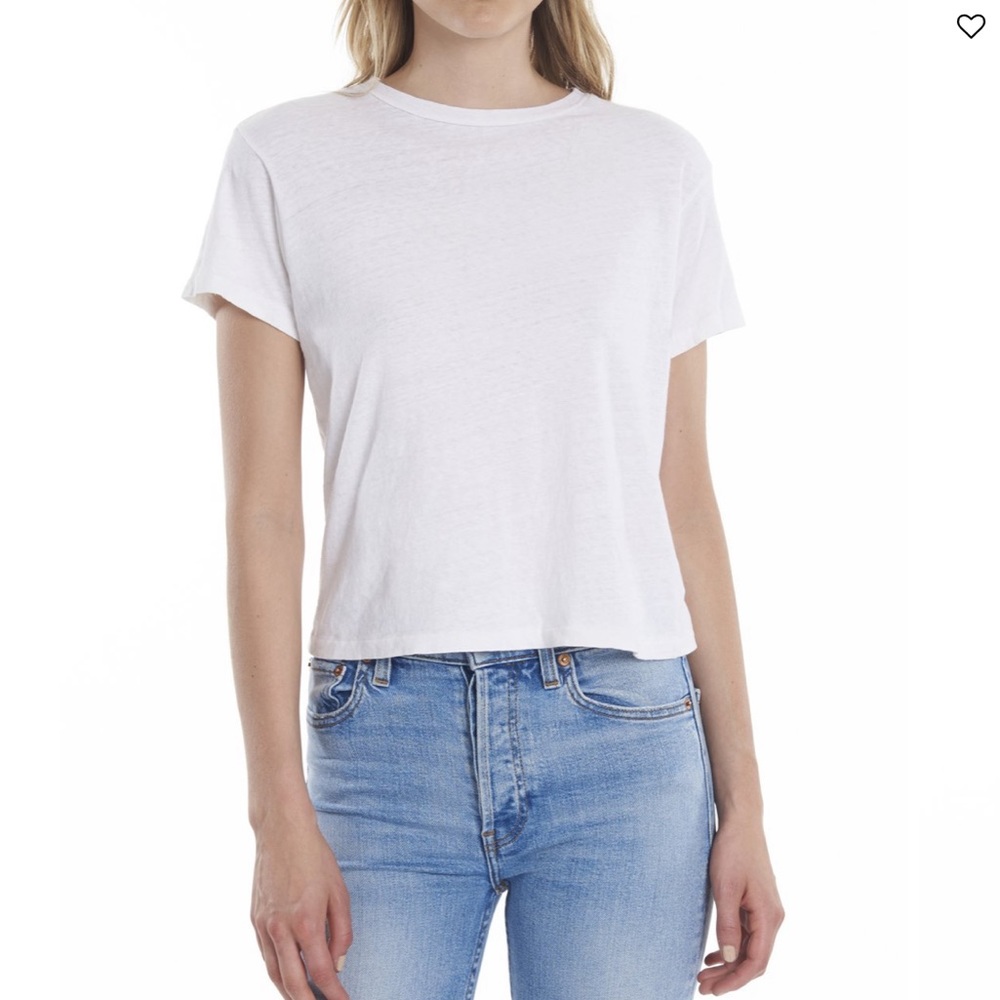 Re/Done Classic Tee Vintage White